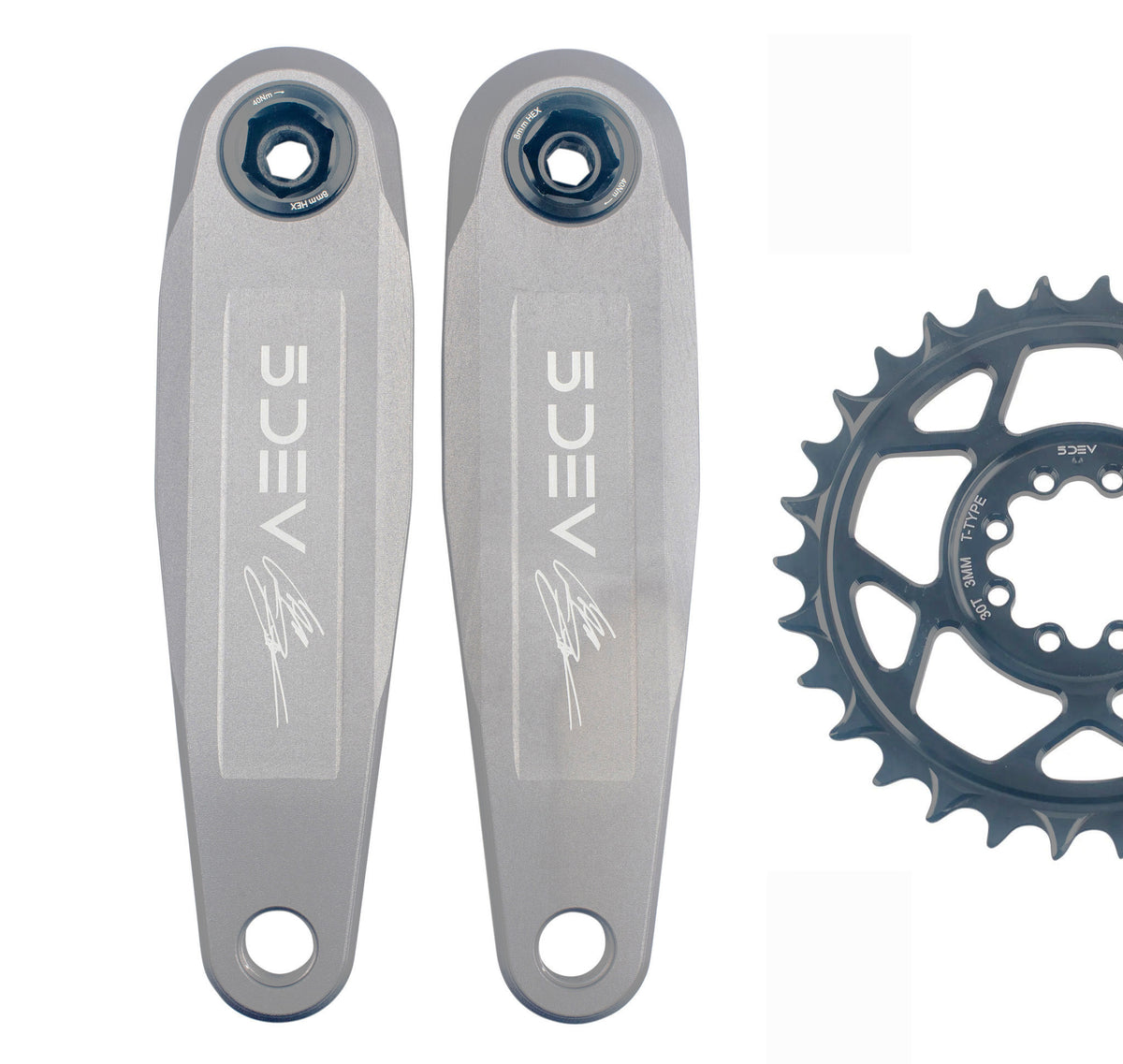 Cam Zink Signature Freeride Crank + Chainring