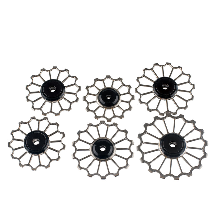 Titanium Pulley Wheels - MTB
